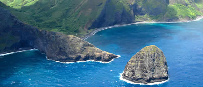 Molokai, Hawaii - Kalaupapa Peninsula